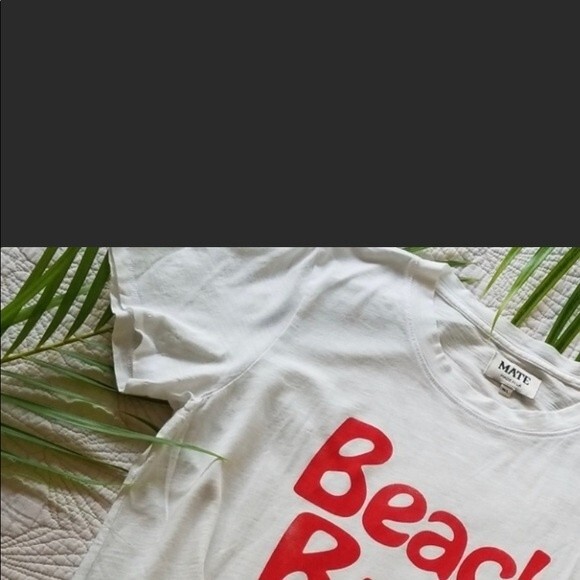Mate The Label Beach Bum Tee Rear Logo - Picture 9 of 10